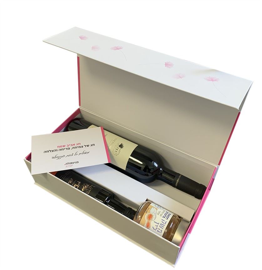 מארז מתנה לפסח בקופסה מגנטית